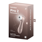 Satisfyer Pro 2 Next Generation Recharge Clitoral Massager 6.5 Inches Gold > Sex Toys For Ladies > Clitoral Vibrators and Stimulators